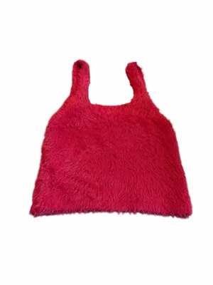 ANTHROPOLOGIE fuzzy cropped tank thumbnail 4
