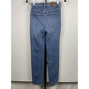 Madewell Women's Medium Blue‎ Wash Stretch The Perfect Vintage Jean Size 25 thumbnail 5