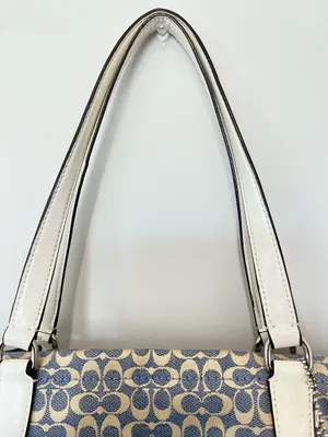 Coach Bag Shoulder Signature Tote thumbnail 4