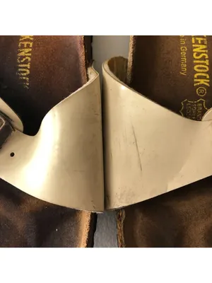 Birkenstock Madrid White Single-Strap Sandals 40 Narrow Women's 9/Men's 7 thumbnail 3