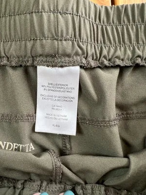 Mondetta Performance Luxury Olive Green Athletic Shorts Women’s XL thumbnail 4