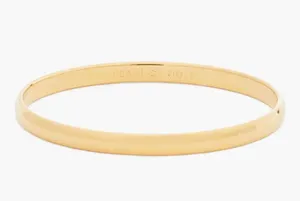 Kate Spade Heart Of Gold Idiom Bangle Bracelet thumbnail 2