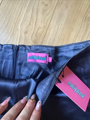 Edikted Satin Mini Skirt thumbnail 2