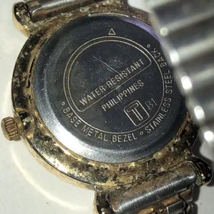 Acqua Gold Tone and Silver Tone Watch thumbnail 6