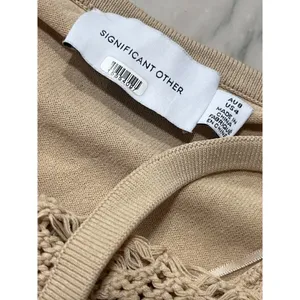 Significant Other Abby Knit Dress in Biscuit 4 Womens Bodycon Midi Cocktail thumbnail 8
