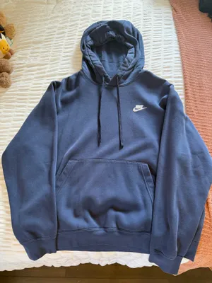 Navy Nike Hoodie - Size L thumbnail 1