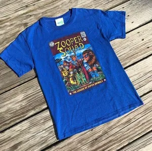 Royal Blue Zooper Squad Animal Graphic Tee thumbnail 1