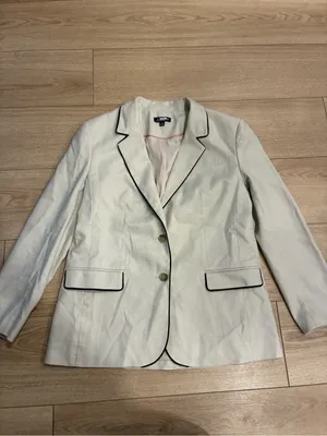 J. Crew Women’s Classic Two Button Blazer Stretch Linen Blend Size 6 thumbnail 2