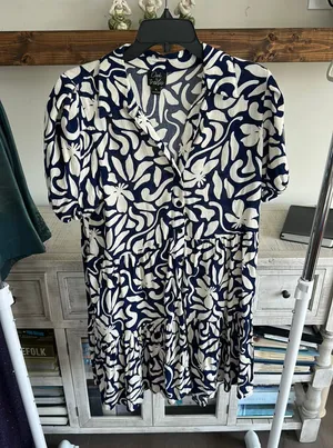 Oak & Trellis Dress Blue Size XL thumbnail 1