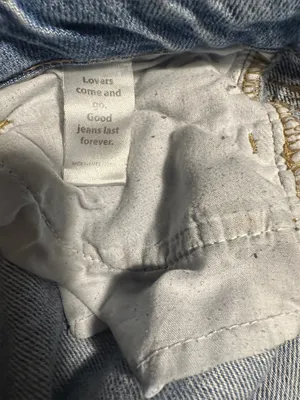 PacSun Light Blue Straight Leg Women's Mom Jeans thumbnail 2