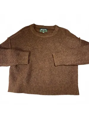American Eagle 90s Ribbed Knit Sweater Woman’s Size Small Oversized Vtg thumbnail 3