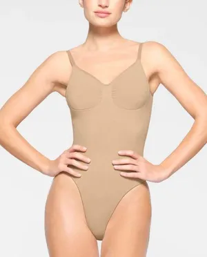 SKIMS LOW BACK Sculpting Bodysuit S/M thumbnail 1