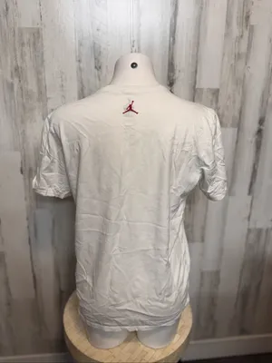 Nike Air Jordan Space Jam 20th Anniversary Graphic T-Shirt Womens Large White thumbnail 8