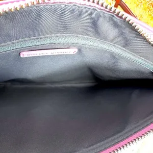 Rebecca Minkoff Girl Power Leather Zip Pouch Clutch - Light Orchid Pink thumbnail 11
