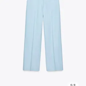 Zara Straight-cut trousers with a metal button 3444/133/403 size small S thumbnail 4