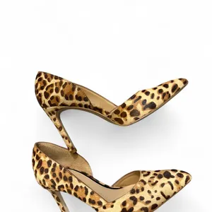 Gianni Bini Leopard Haircalf Stiletto‎ Heels 6.5 Y2K thumbnail 5