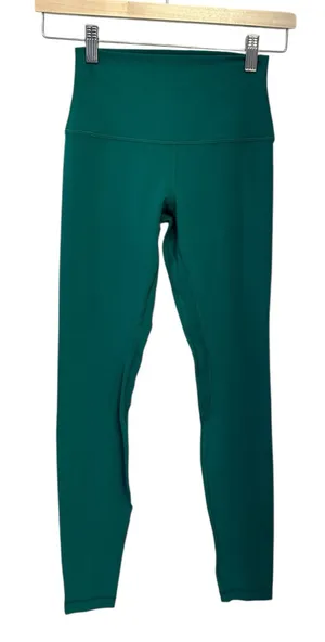 NWT lululemon Align HR Pant 28" size 4 Raceway Green Authentic thumbnail 1