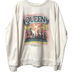 Daydreamer‎ Queen Sweatshirt US Tour 1980 Cream Crewneck - Size Small thumbnail 1
