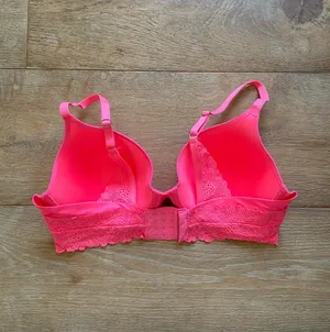aerie Real Sunnie Full Coverage hot pink bra 🌷 thumbnail 2