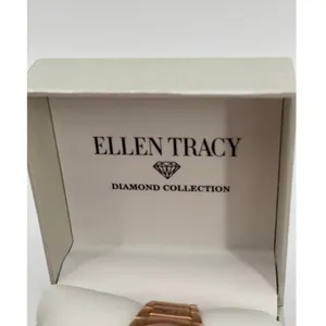 Ellen Tracy Quartz Blue Dial Ladies Analog Wrist Watch NEW thumbnail 6