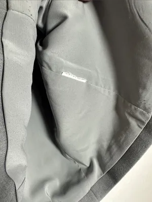 Abercrombie & Fitch Gray Vest Full Zip Minimalist City Chic Tailored Small thumbnail 8