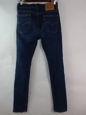 Levis 510 26x29 High Rise Dark Wash Dark Skinny Jeans thumbnail 2