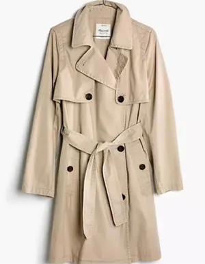 Madewell trenchcoat classic camel thumbnail 1