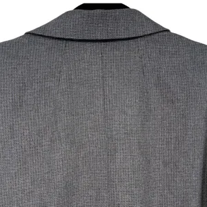 NWT Madewell Women's Sutter Crop Blazer Jacket Grey Italian Fabric NM509 Size XL thumbnail 11