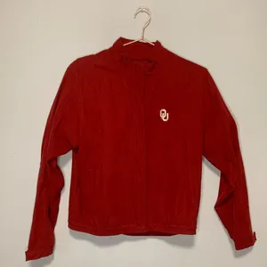 Antigua Womens Oklahoma Sooners Lightweight Jacket thumbnail 5