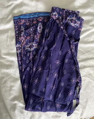 Purple Patterned Pants thumbnail 4