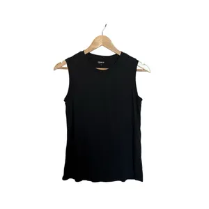 Quince Women’s Cotton Modal Muscle Tank in Black Size S thumbnail 5