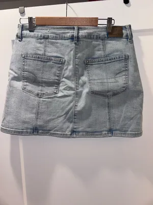 American Eagle Jean Mini High-Rise Skirt thumbnail 2