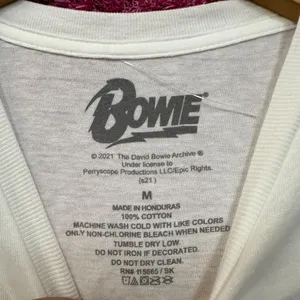 David Bowie starman Rock Tshirt size Medium thumbnail 4