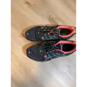 Asics Gel-Venture 5 Black Orange 9.5 Womens Trail Running Shoes T5N8N Sneaker thumbnail 4