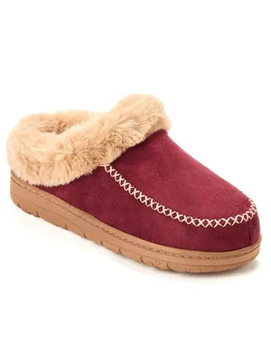 Dearfoams Cozy Comfort Women's Moc Toe Clog Slippers size 7-8 thumbnail 2
