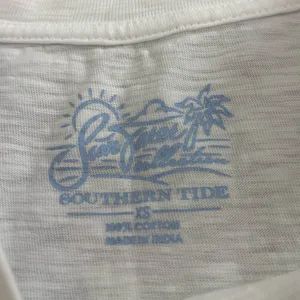 Southern tide Sun farer collections women’s sleeveless tank top white thumbnail 3