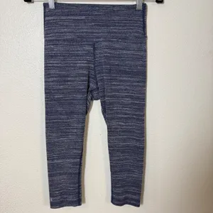 NOBULL‎ Heathered Blue Capris Athletic Leggings Womens Size Small thumbnail 6