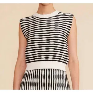 Lucy Paris hampton knit‎ top in black Size Medium thumbnail 3