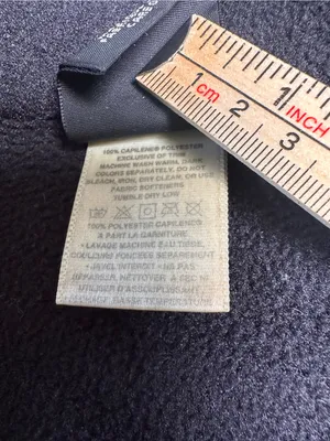 Patagonia Capilene Fleece Pullover Black USA Made Women’s Small Vintage 1990’s thumbnail 6