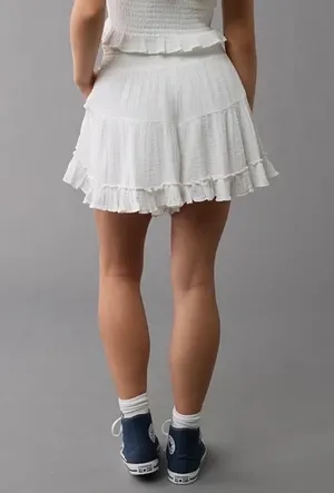 AE Tiered Ruffle Bloomer Short thumbnail 2
