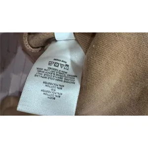 Express Small Womens Sweatshirt Crewneck Long Sleeve Tan Casual Pullover Top‎ thumbnail 4
