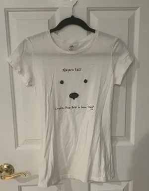 Niagara Falls Shirt White Size M thumbnail 1