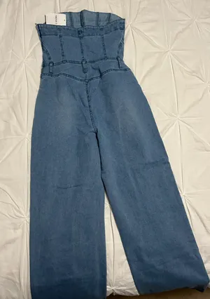 Forever 21 Denim Jumpsuit thumbnail 3