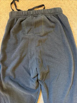 Avia Aviator Nation Gray Jogger Sweatpants with 5 Side Stripes - XS thumbnail 10