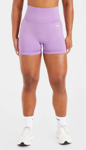 AYBL Adapt Seamless Shorts Spring Lilac 4.5 Inch thumbnail 1