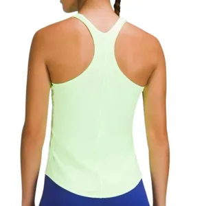 Lululemon Base Pace Ribbed Tank Top Faded Zap Size 6 thumbnail 2