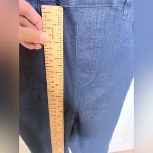 WeWoreWhat Second Skin Dark Blue Denim Overalls Women's XS thumbnail 12