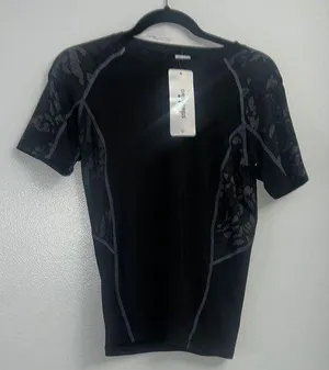 Drokereis Black Athletic swim top Small thumbnail 1