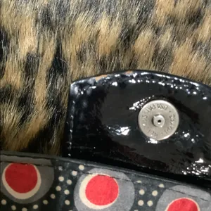 FOSSIL VINTAGE‎ LEATHER CLUTCH thumbnail 8