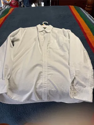 Brandy Melville White Casual Button-Down Shirt thumbnail 3